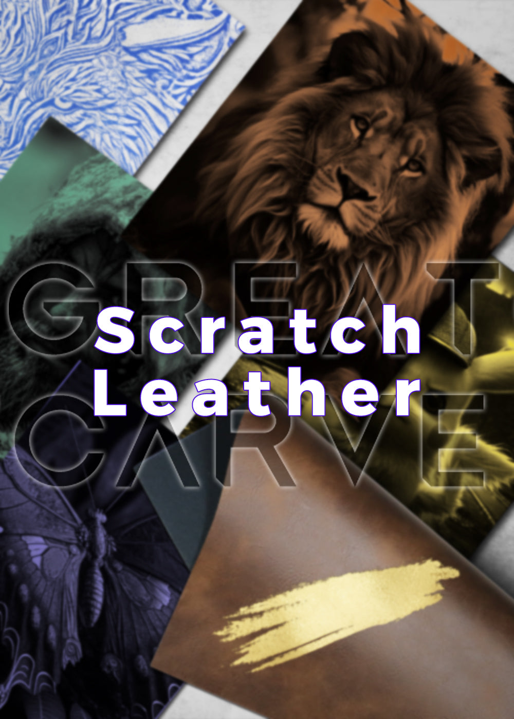 laser engrave leather